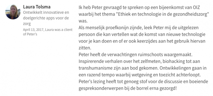 spreker ehealth
